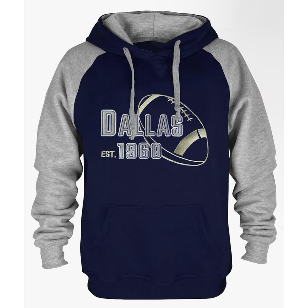 Dallas Cowboys Hoodie 1960 RZUO SIZE XL UNISEX